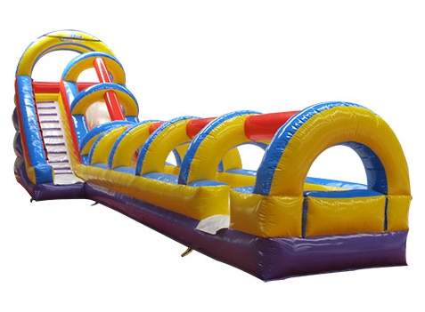 Beston hot sale inflatable water slide with pool