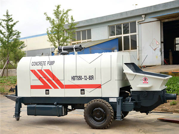 hydraulic concrete pump