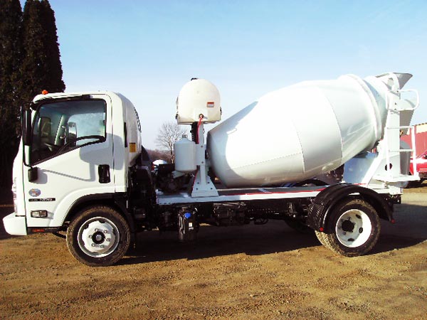 concrete mixer truck