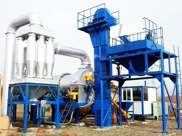 mobile asphalt plant