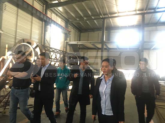 Malaysian Customers Visit Beston Factory