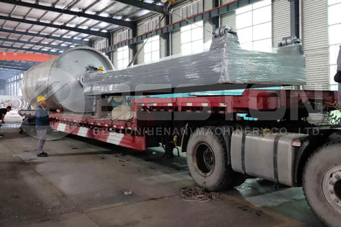 Shipment of Beston Quality Waste Pyrolysis Machine
