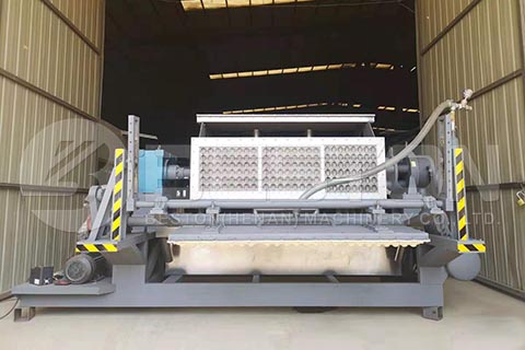 Apple Tray Making Machine to Brazil