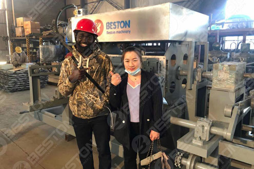 Good Feedback for Beston Egg Tray Machine Project