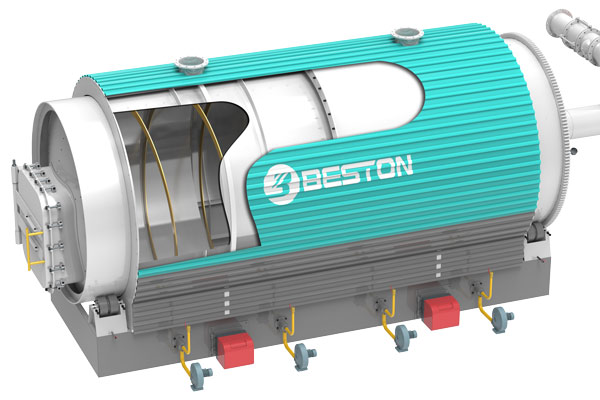 Beston Designed Skid Mounted Pyrolysis Plant